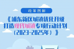 浦东新区如何推动城镇优化升级打造现代城镇？来看政策图解！